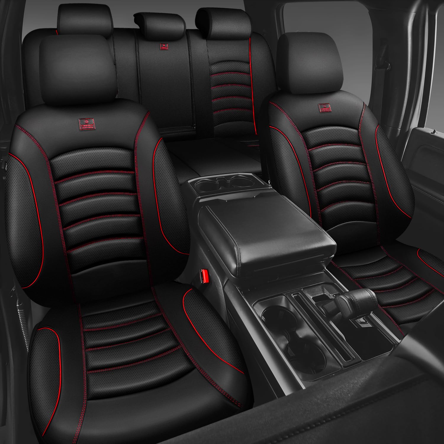 CAR PASS universal-fit seat cover adapts to most vehicles with simple installation