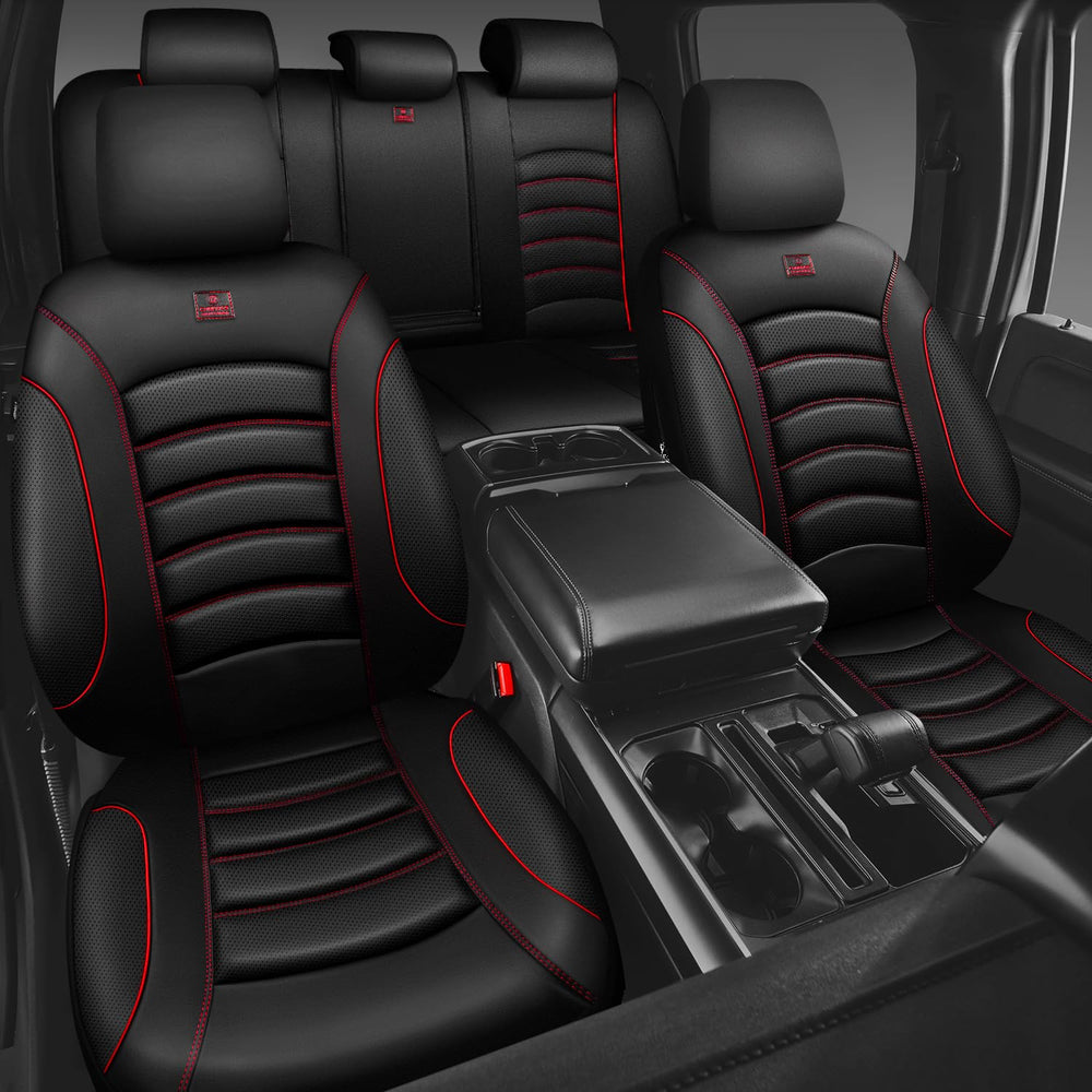 CAR PASS universal-fit seat cover adapts to most vehicles with simple installation