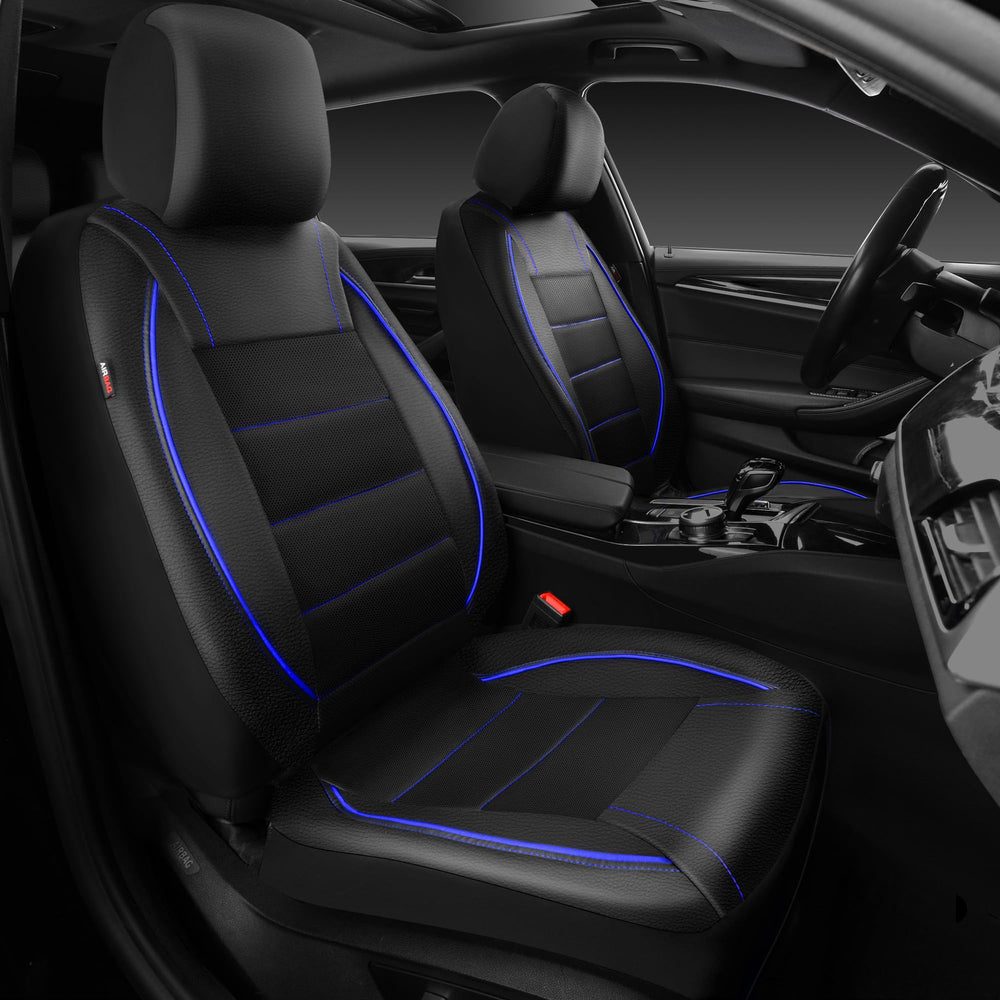 CAR PASS universal-fit seat covers for front seats protect and refresh the cabin