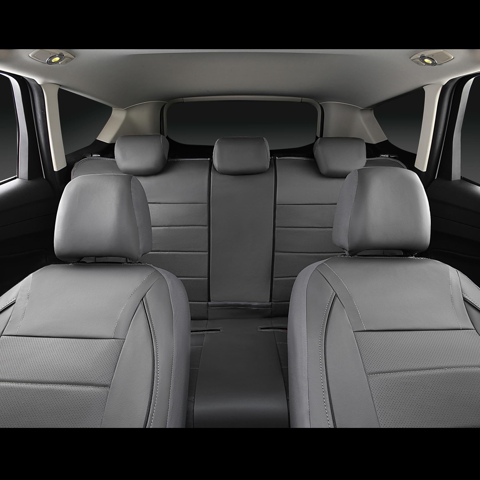 CAR PASS universal-fit seat covers fit most vehicles and interiors.