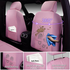 CAR PASS universal-fit seat covers easy to install in minutes