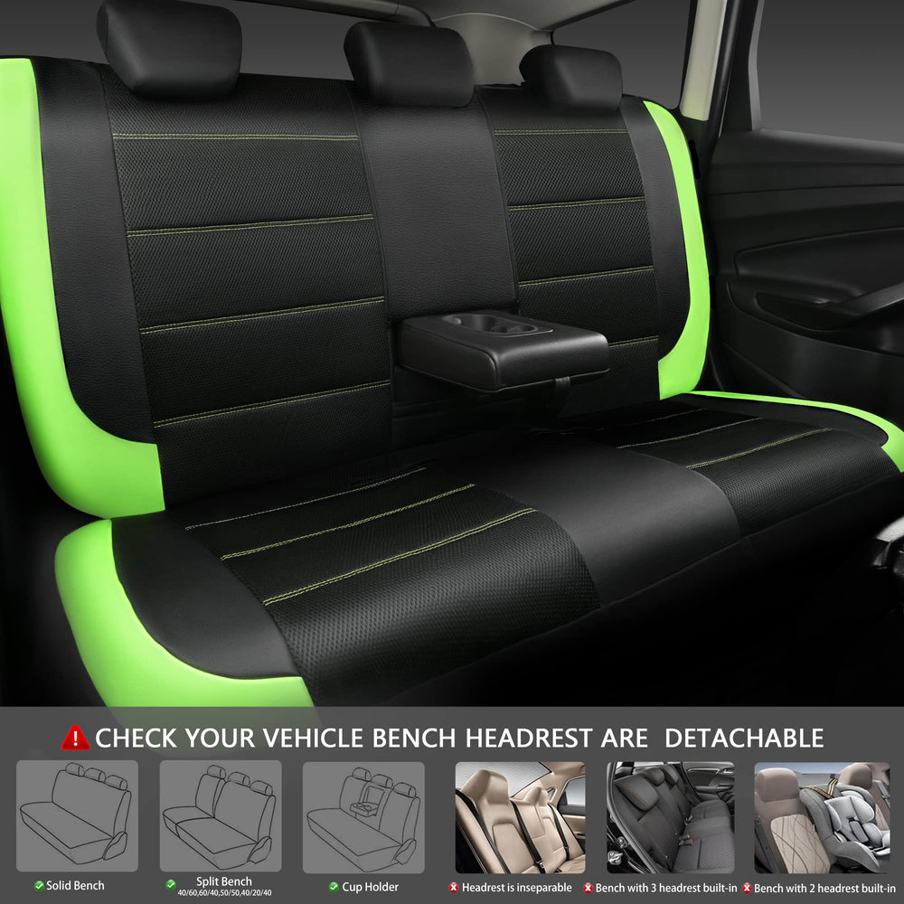 CAR PASS universal fit sport seat cover fits most cars, SUVs, trucks.