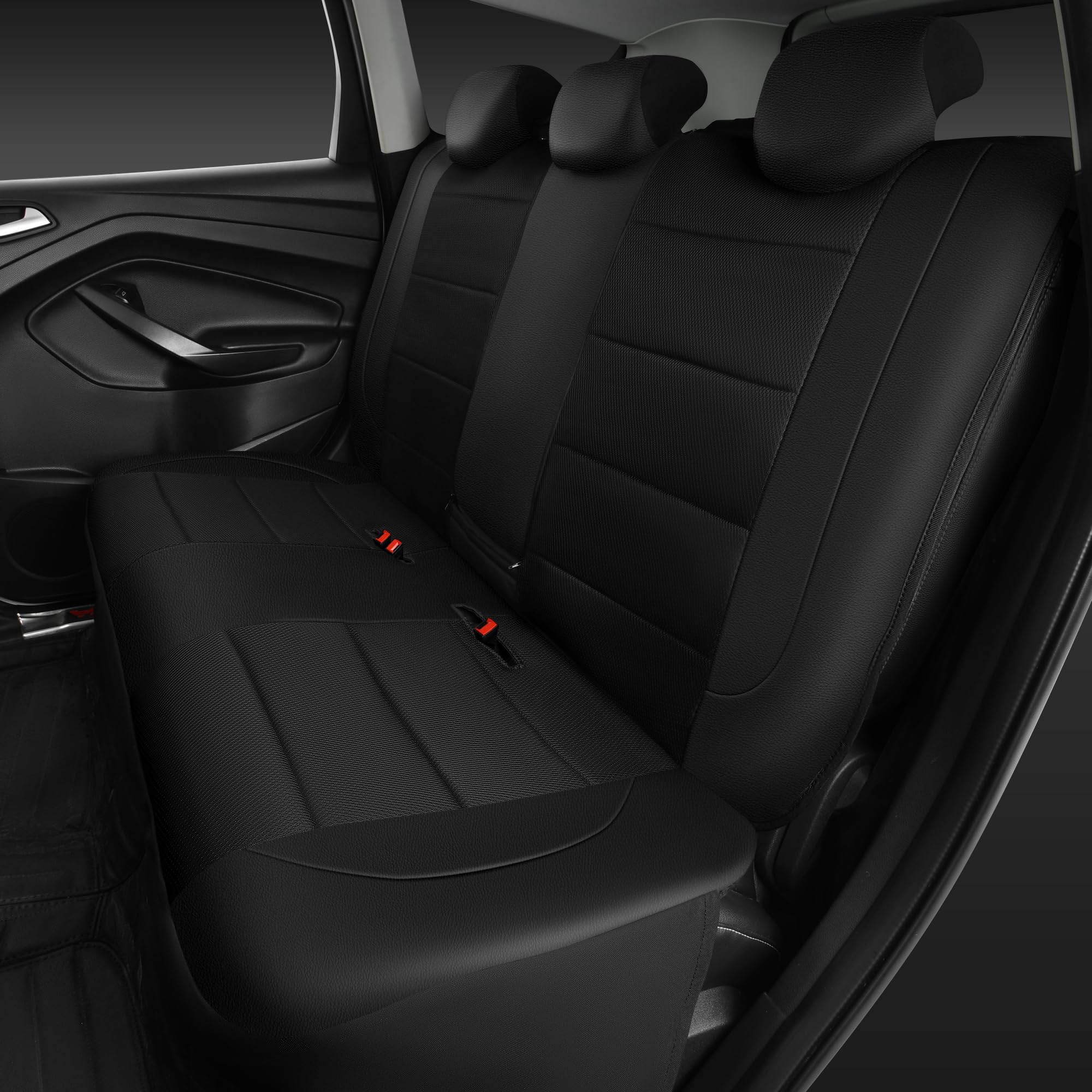 CAR PASS universal rear bench cover stretched for versatile vehicle fit