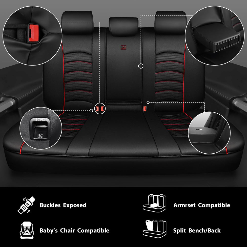 CAR PASS waterproof breathable seat cover keeps seats clean and comfortable