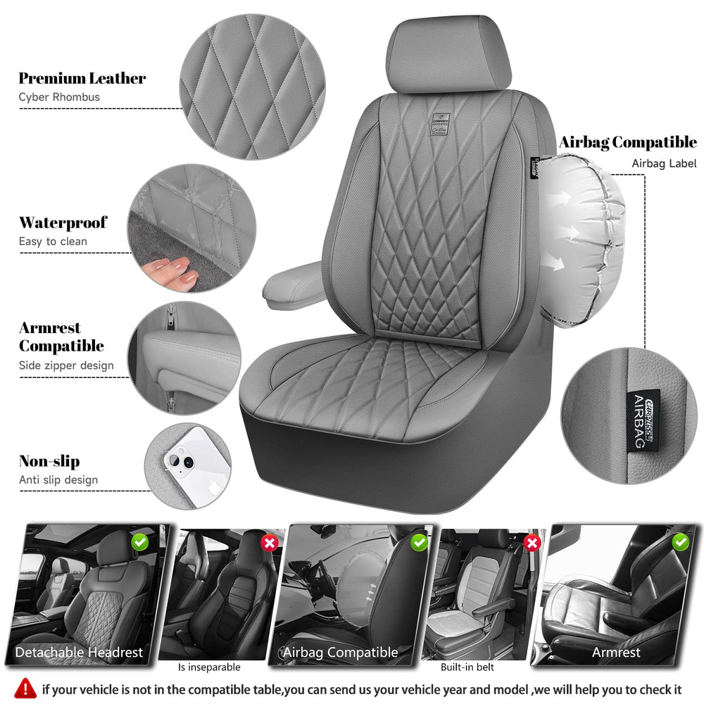 car-pass waterproof front seat cover protecting seats from spills