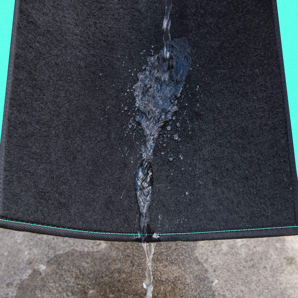 CAR PASS Oxford waterproof fabric close-up for easy cleaning