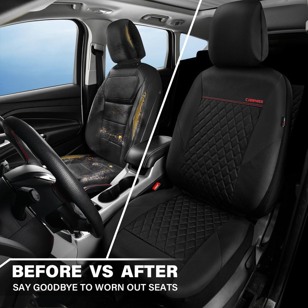 CAR PASS waterproof PU vinyl guards against spills and everyday messes.