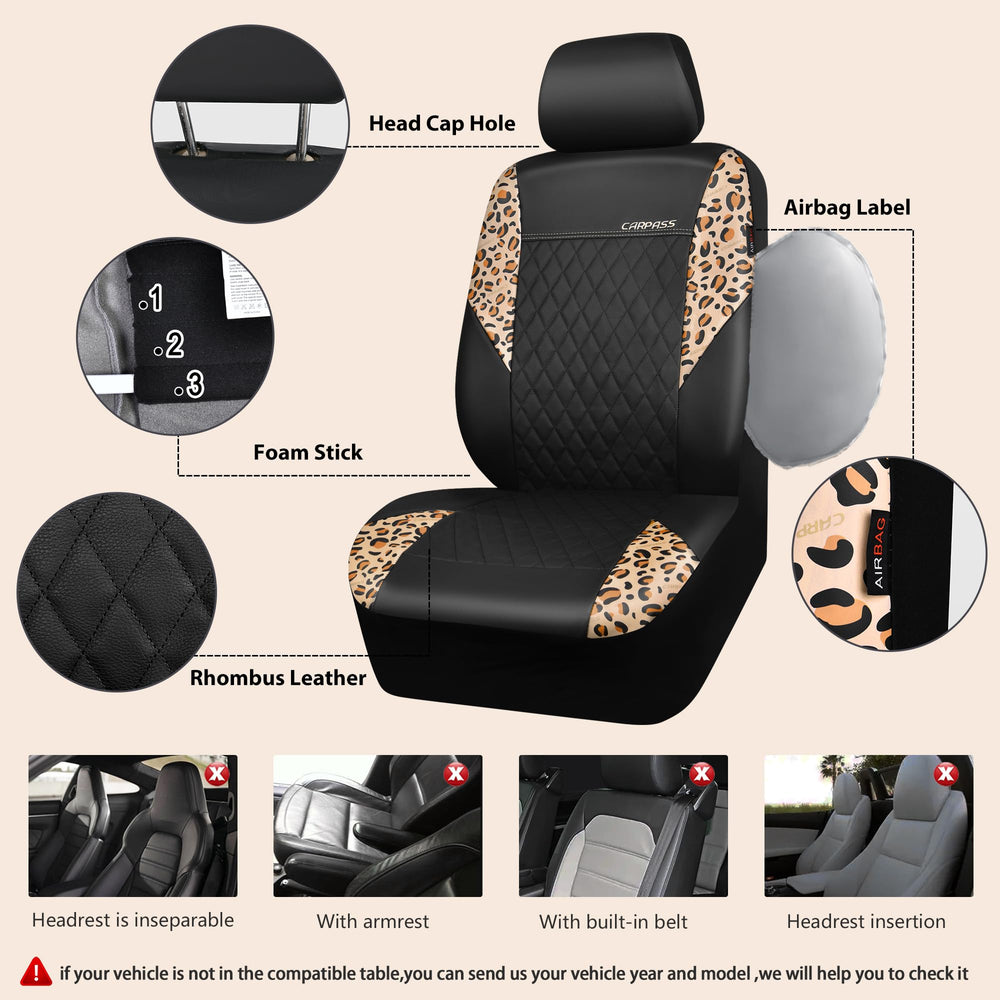 CAR PASS waterproof PU vinyl texture showcases easy cleaning and spill resistance