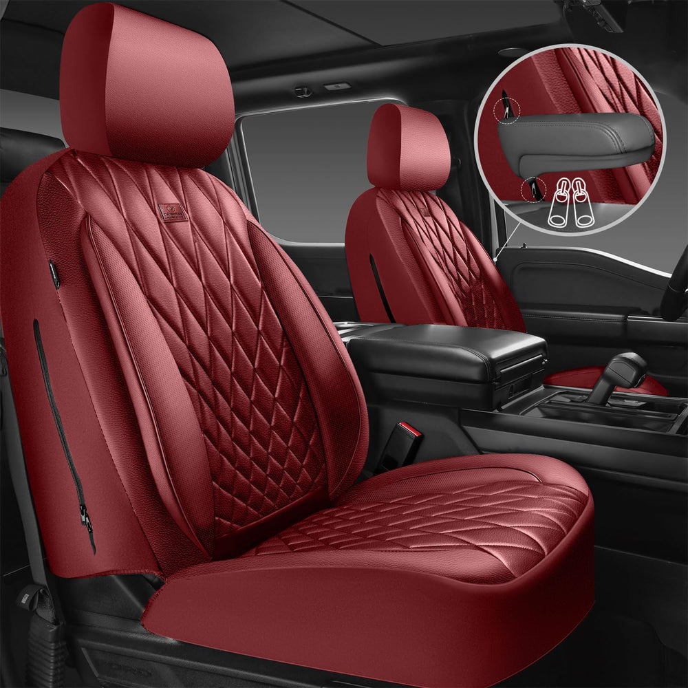 CAR PASS waterproof seat covers prevent spills and stains while maintaining breathability.