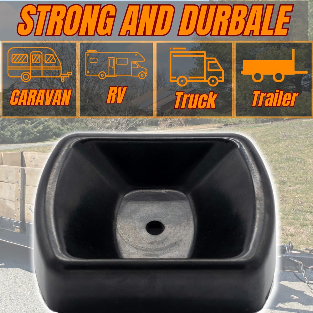 Caravanture anti-slip stabilizer helps prevent movement on smooth surfaces.