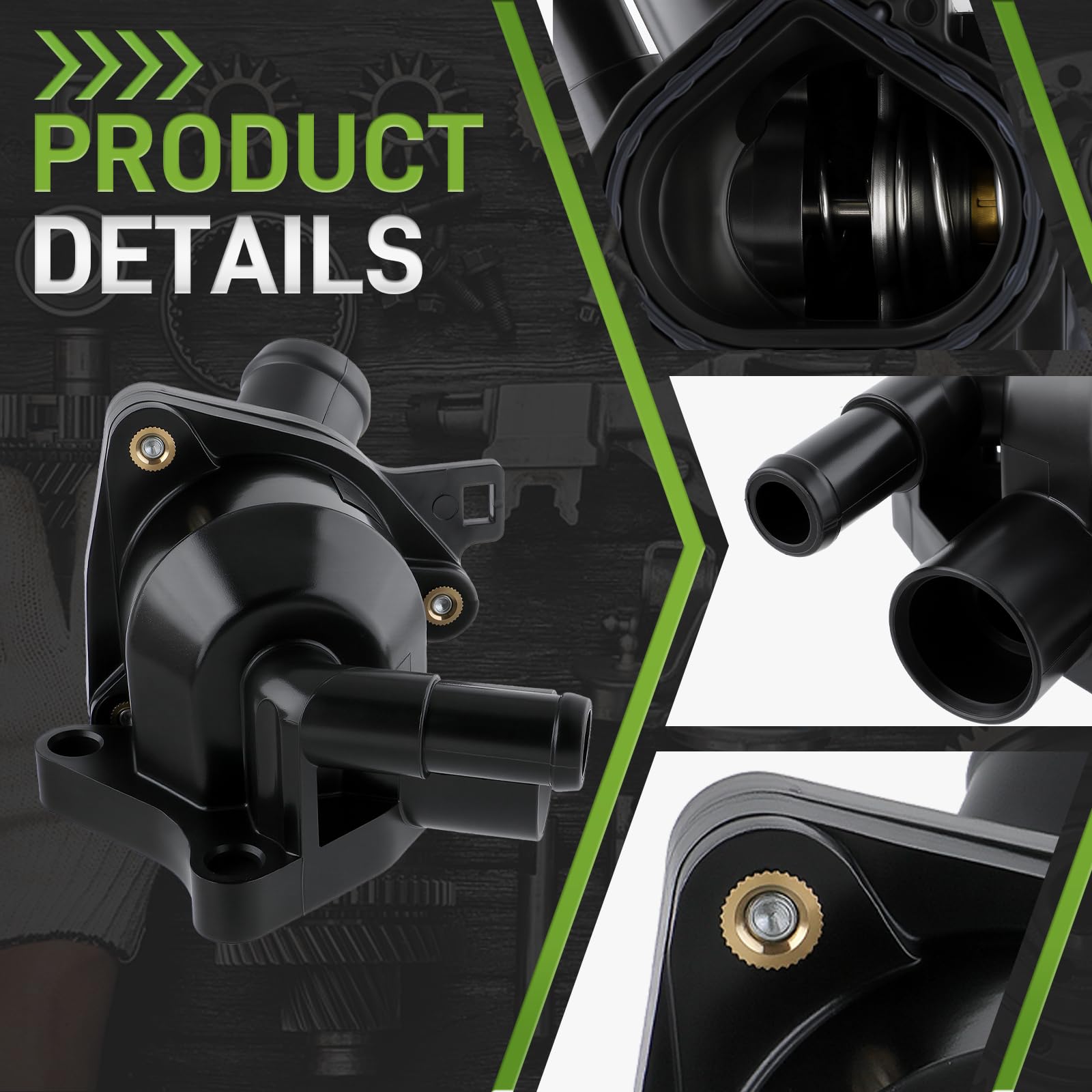 CARBBIA CR-V 2.4L fitment image emphasizes broad vehicle coverage and reliable part.
