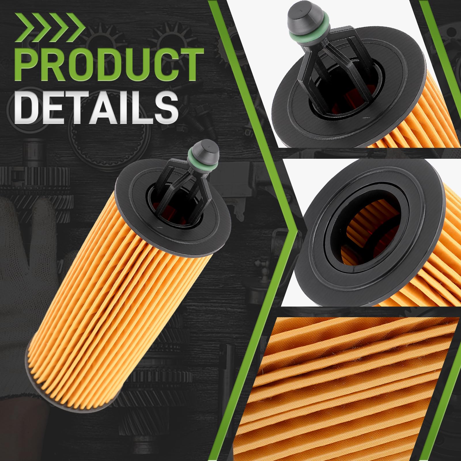 CARBBIA engine oil filter WL10010 compatibility chart shows broad fit.