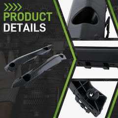 CARBBIA front bumper bracket installed on Camry shows aligned, clean leading edge