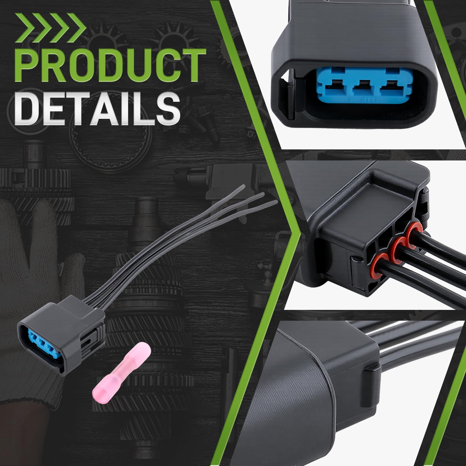 CARBBIA harness ties improve cable management during installation.