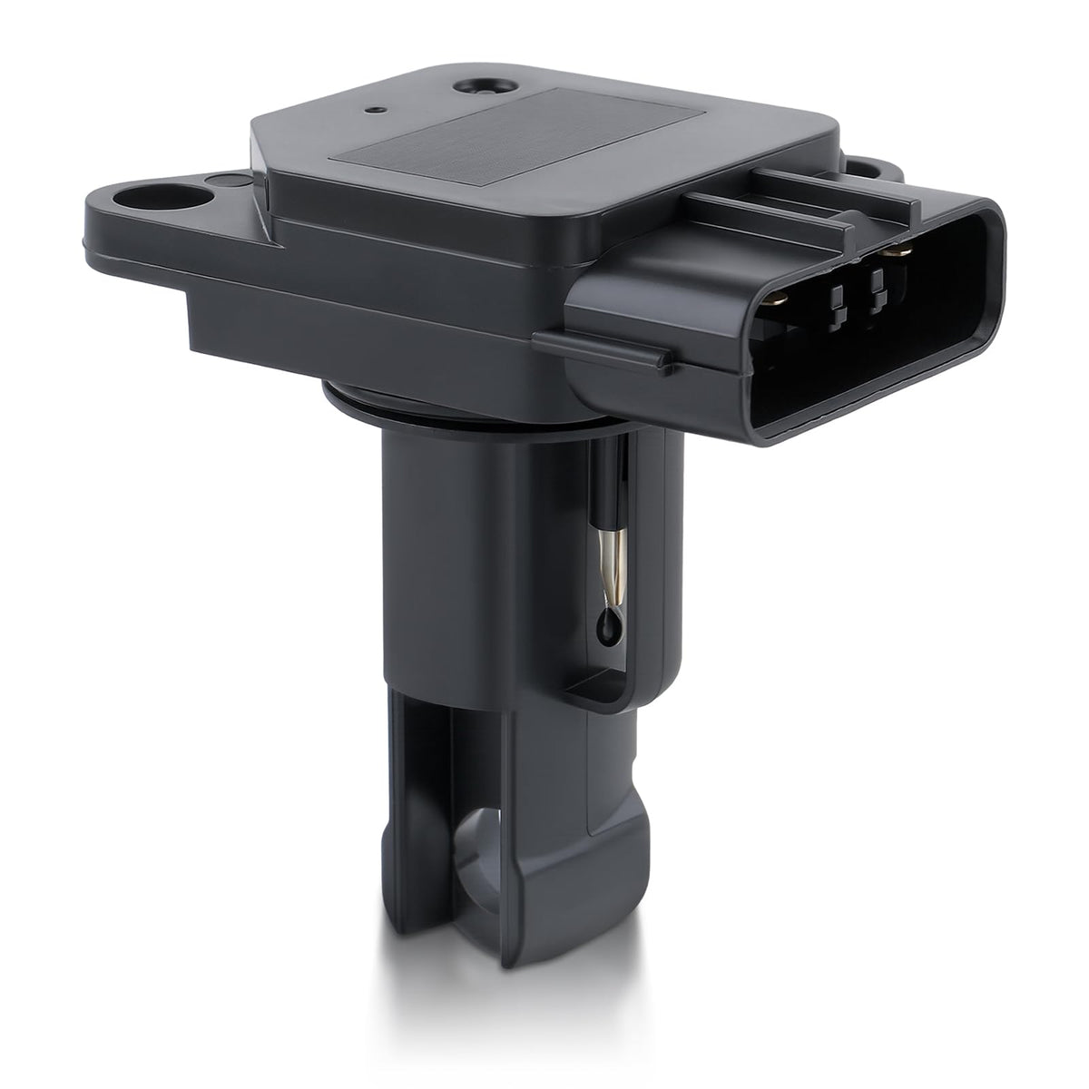 CARBBIA MAF sensor front view showcases compact design for Toyota and Lexus engines