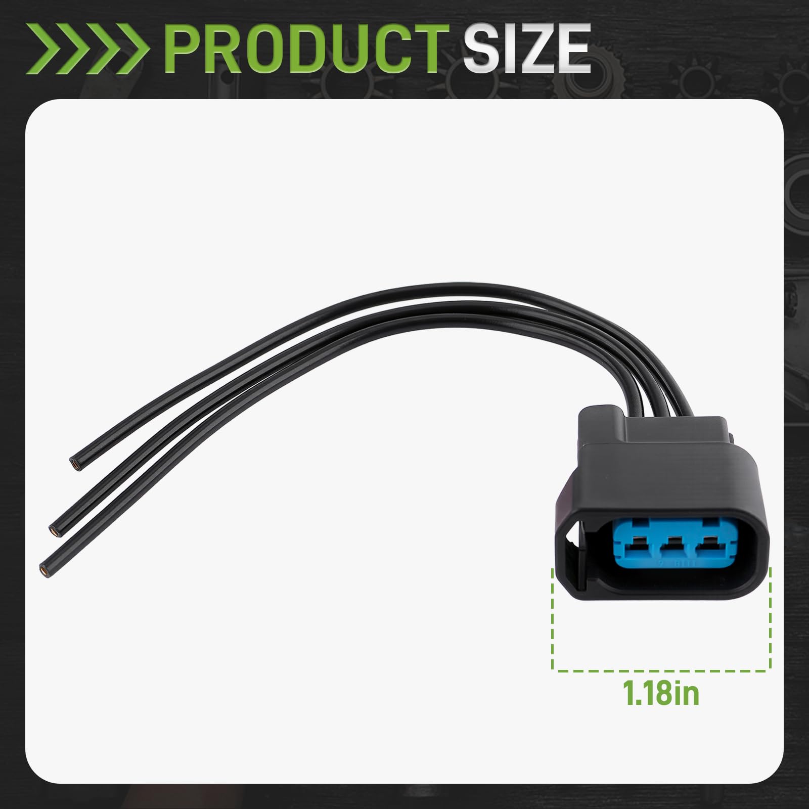 CARBBIA complete kit includes connectors, ties, and shrink tubes for ignition repairs.