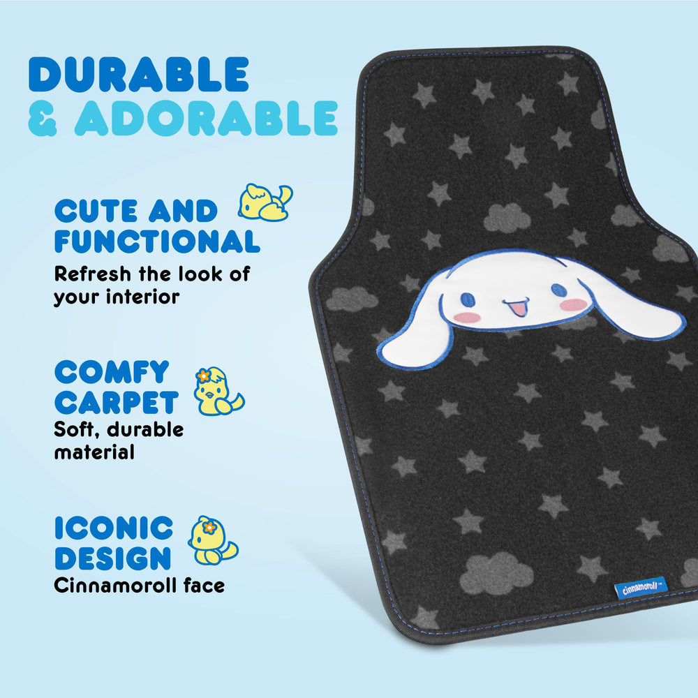 Carbella Cinnamoroll windshield sun shade blocks heat for cooler rides
