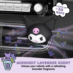 Refill pods shown for easy scent exchanges in Carbella Sanrio air fresheners.