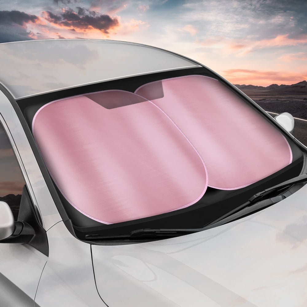 Carbella tapered edges provide snug fit on most windshields.