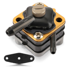 Carbhub 18-7350 fuel pump front view for Johnson Evinrude engines—reliably replaces OEM parts.