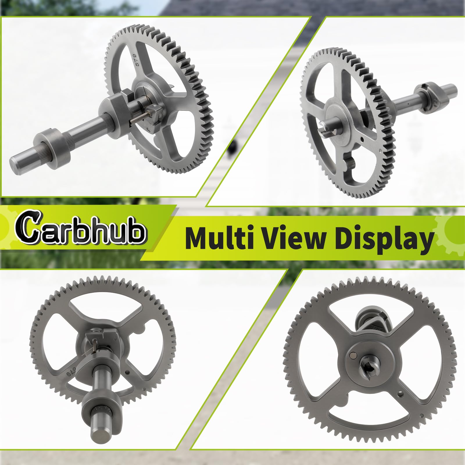 Carbhub 697110 gasket included, ready for reliable seal replacement.