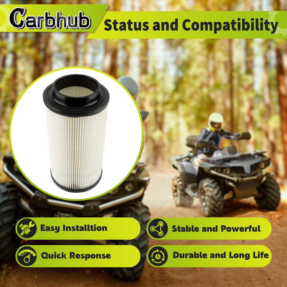 Carbhub 7080595 air filter packaging shows full kit for easy replacement.