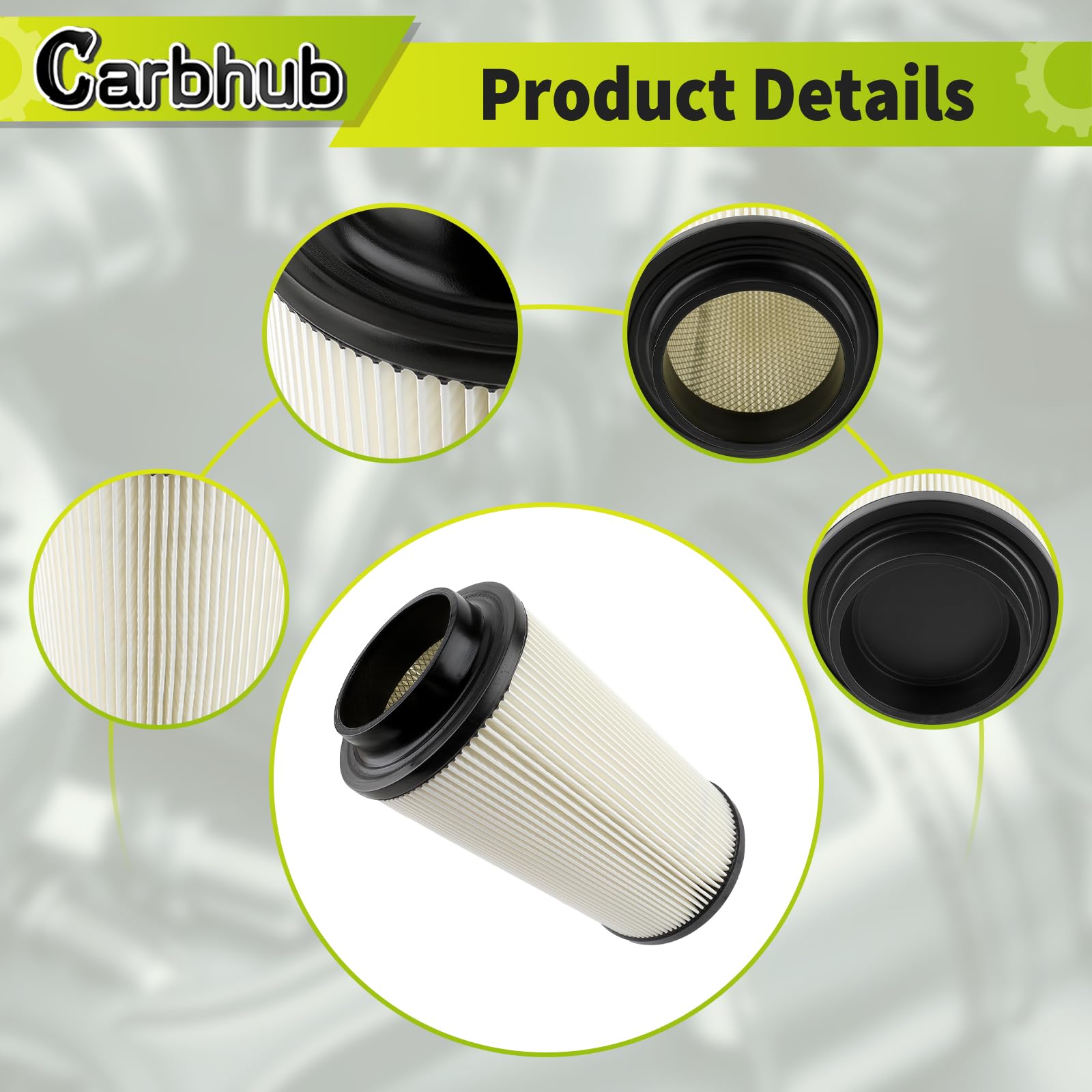 Carbhub 7080595 compatibility chart helps identify compatible Polaris models.