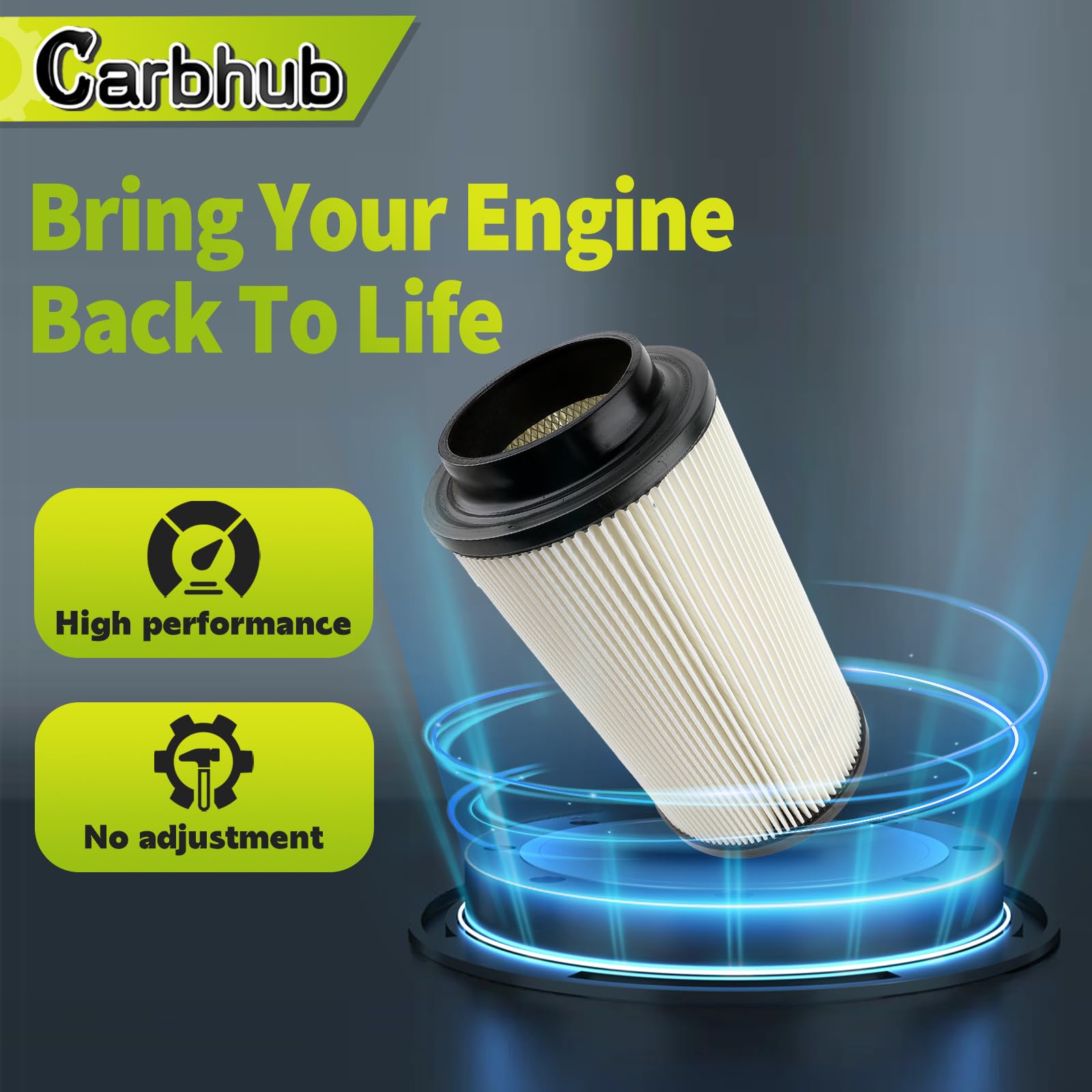 Carbhub 7080595 installation guide visual aid helps during fitment.