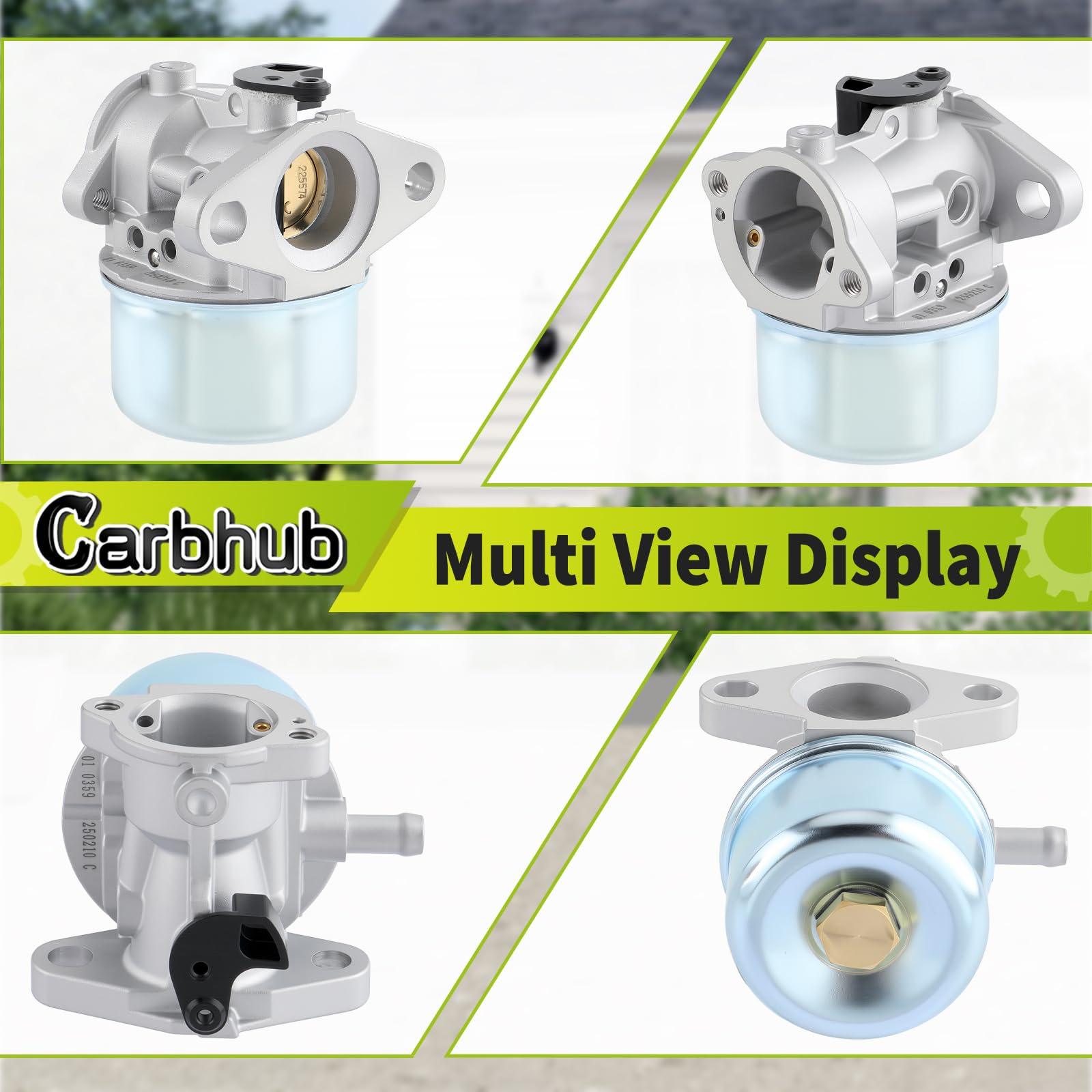 Carbhub carburetor packaging includes gasket and O-ring kit