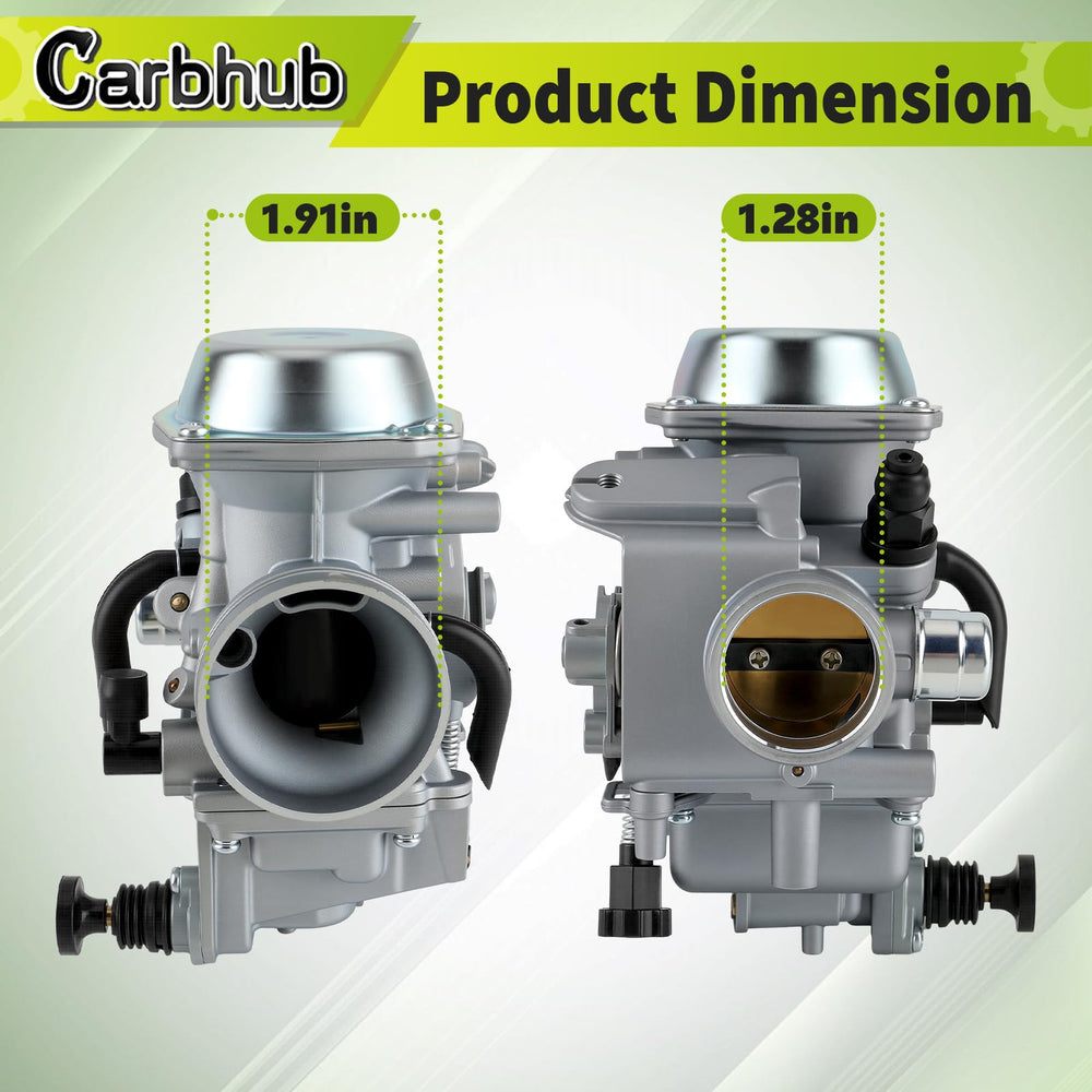 Carbhub fuel filter helps maintain clean fuel flow for reliable starts.