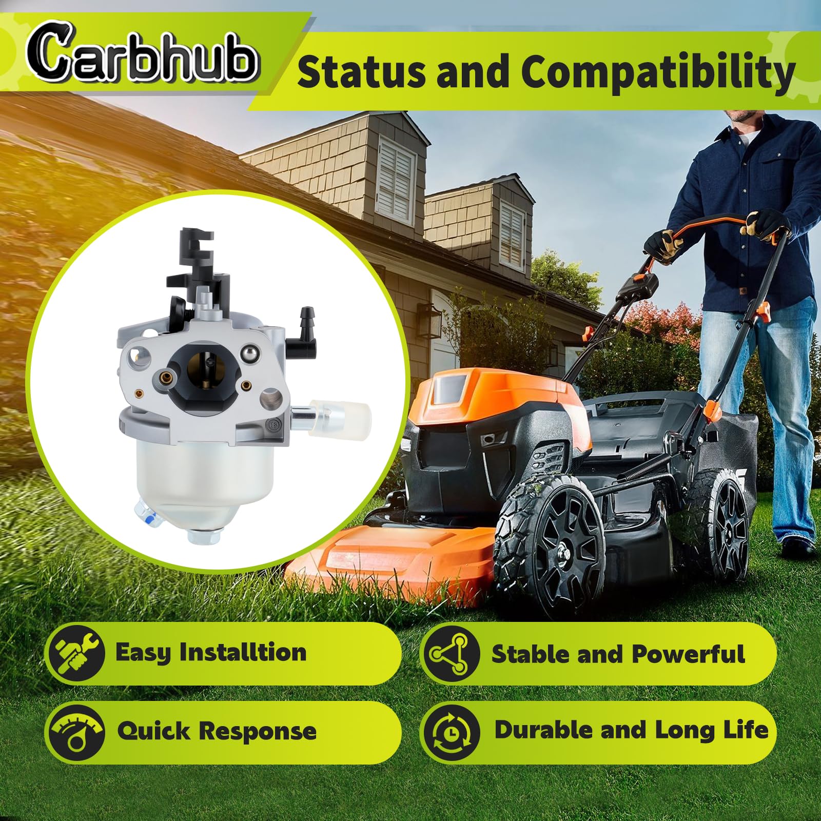Carbhub Huayi 6×12×620 mm fuel line ensures proper fuel transfer