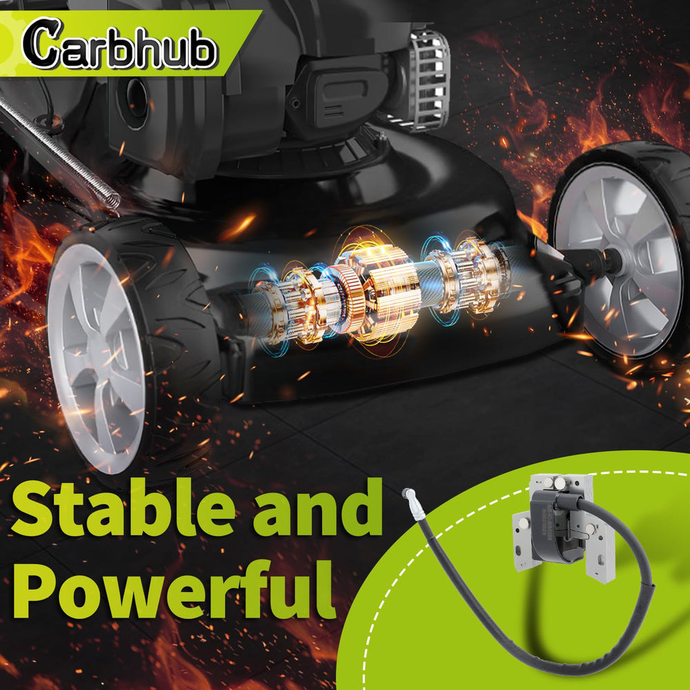 Carbhub ignition coil for Toro 20742 lawn mower for quick starts