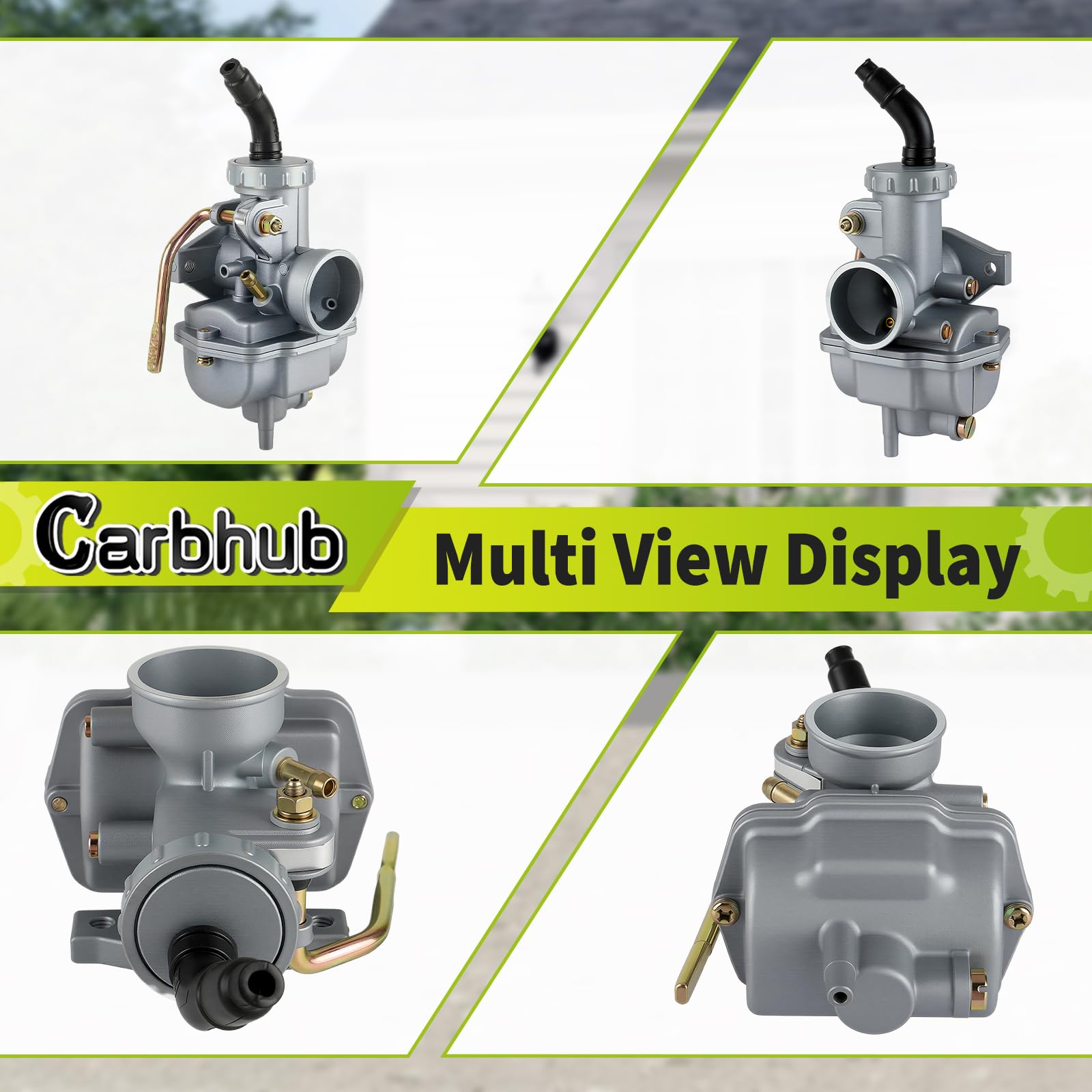 Carbhub PZ20 fits Honda CRF50F for 4-stroke 50cc models