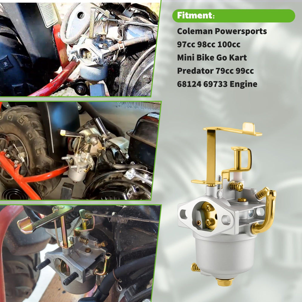 Carbhub spark plug included for improved ignition consistency
