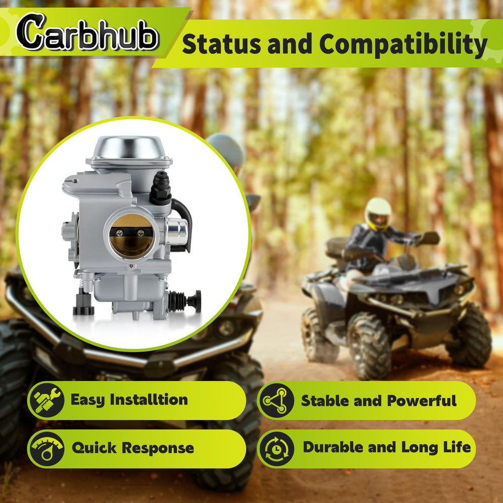 Carbhub throttle base cover secures mounting for reliable performance.