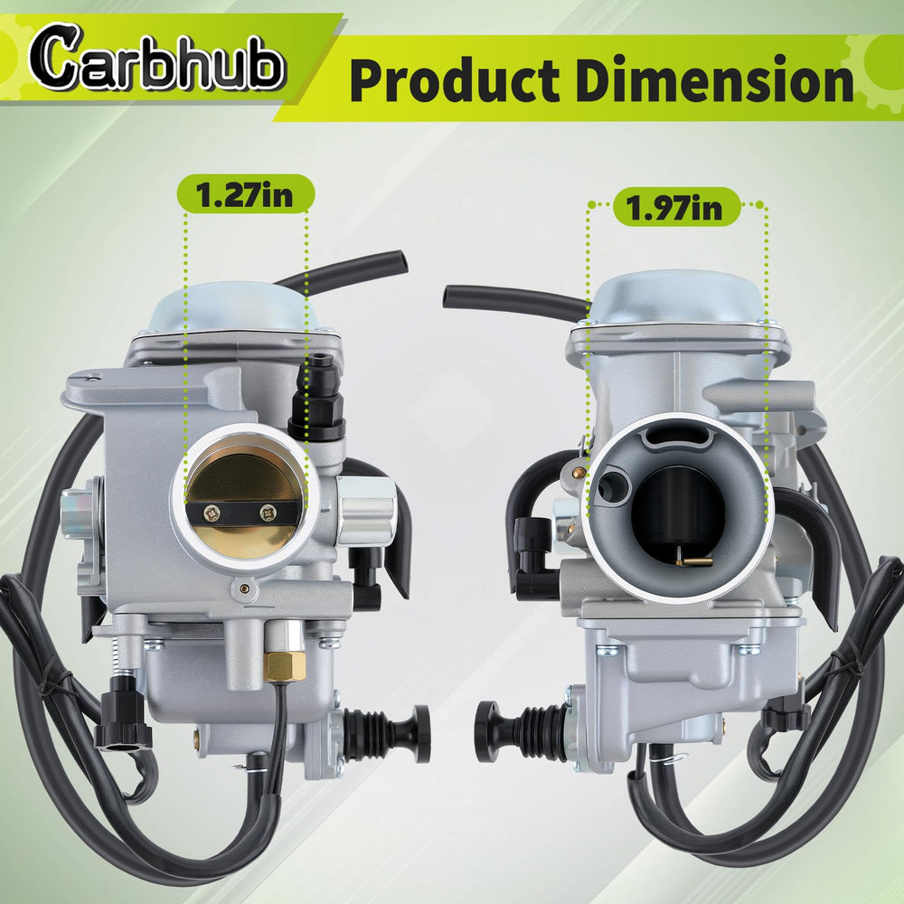 Carbhub throttle base cover screw close-up for secure installation