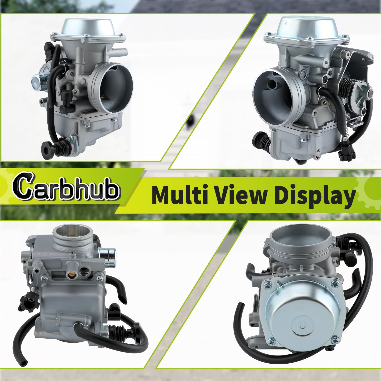 Carbhub TRX300 fuel filter promotes steady fuel flow.
