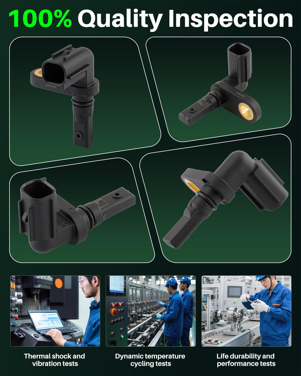 Carbhub ABS sensor rear right for Toyota Tundra; reliable traction control data