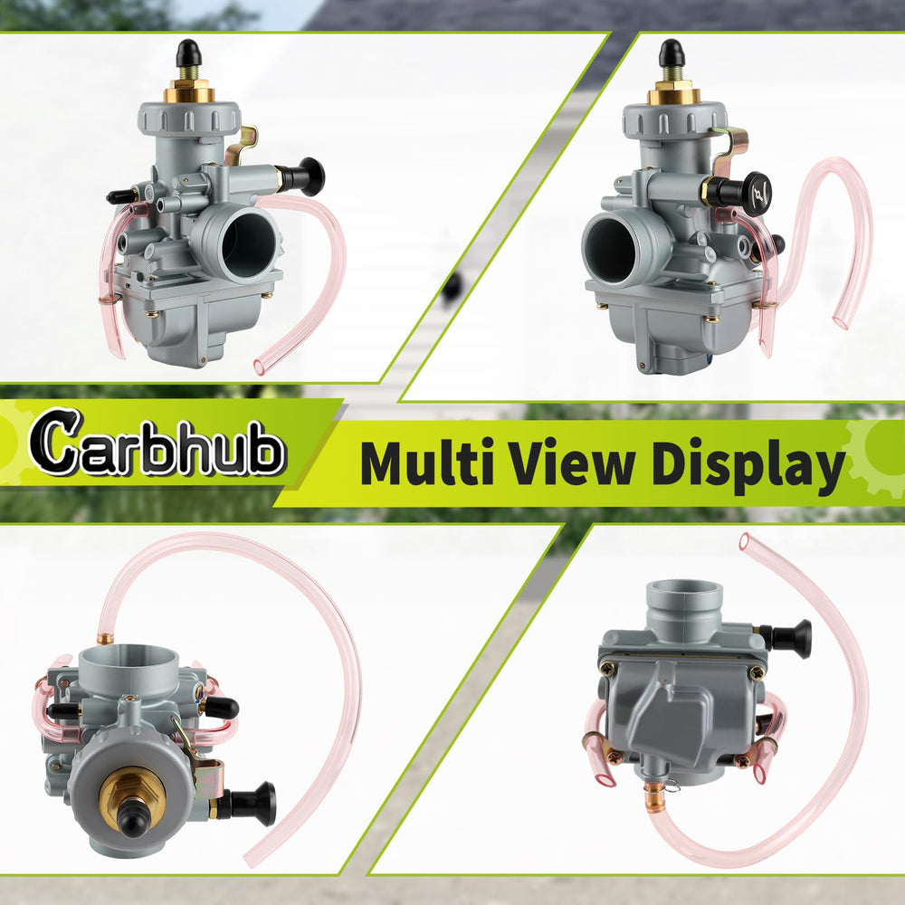Package contents image highlights 1x carburetor kit with components