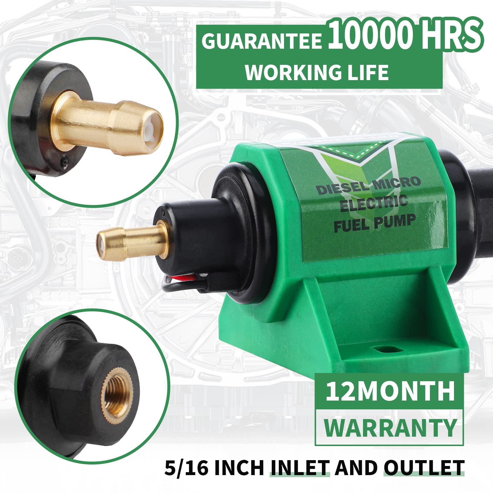CarBole booster transfer pump helps prevent vapor lock in diesel systems.