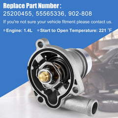 CarBole thermostat housing for Cruze delivers OEM-fitment and reliable installation.