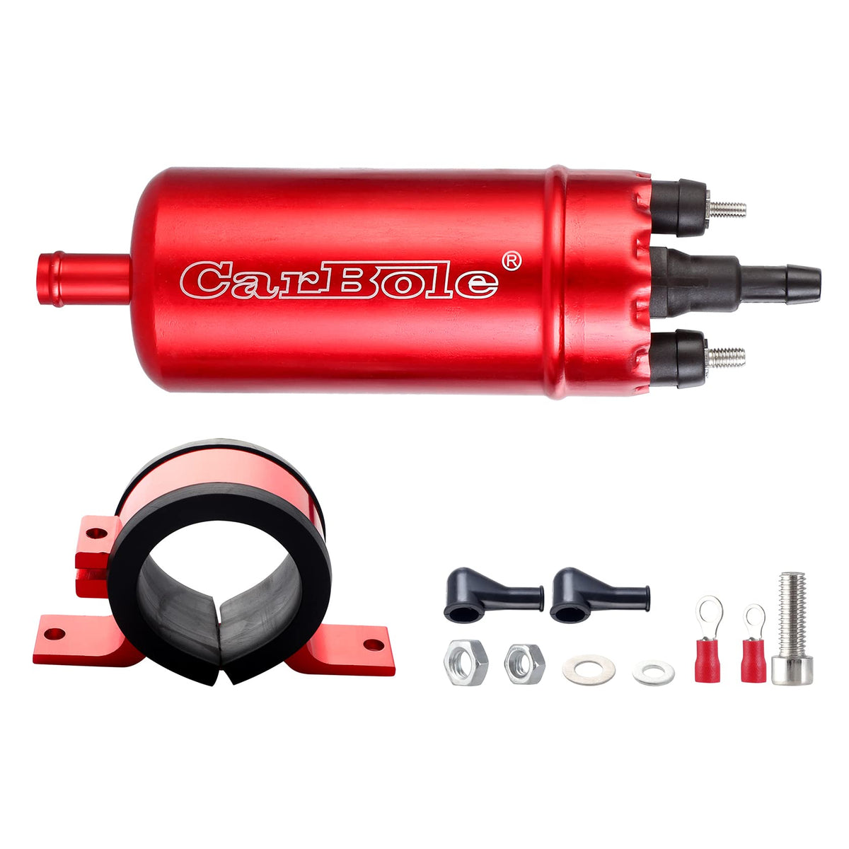CarBole external inline fuel pump shows high-psi performance