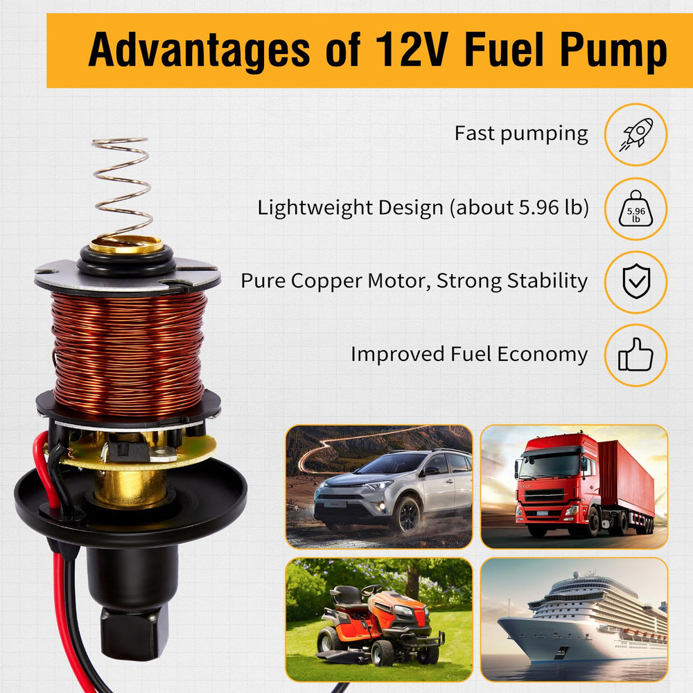 CarBole fuel pump handles -86°F to 158°F temperatures