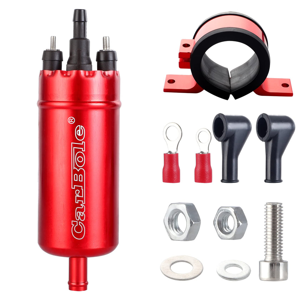CarBole install kit includes clamps, covers, terminals and gasket