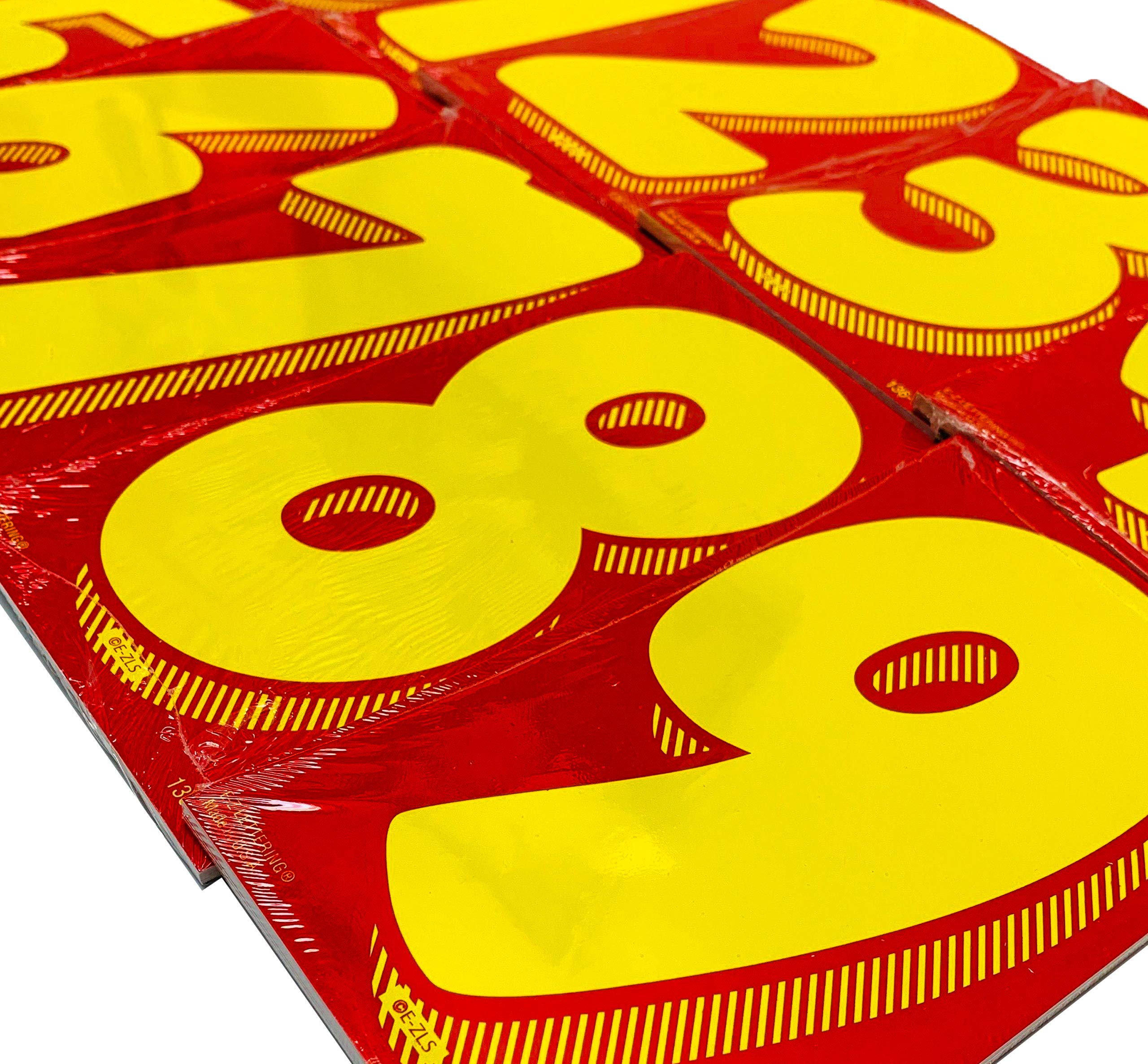 CarBowz EZ Line includes dollar signs for versatile pricing labels.