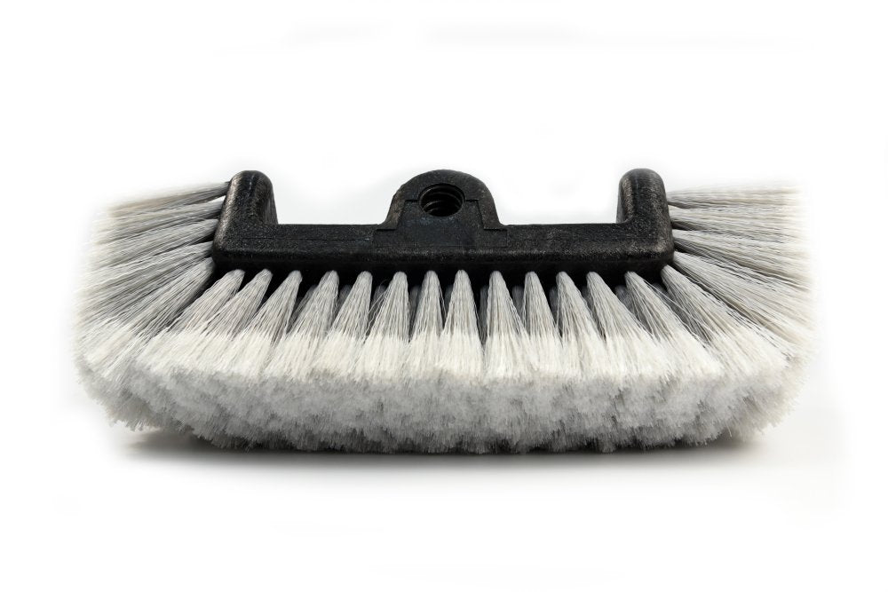 CARCAREZ 12in quad brush front view with soft bristles protecting paint while washing