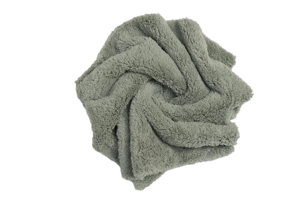 CARCAREZ Microfiber Towel edgeless softness protects paint during polishing.