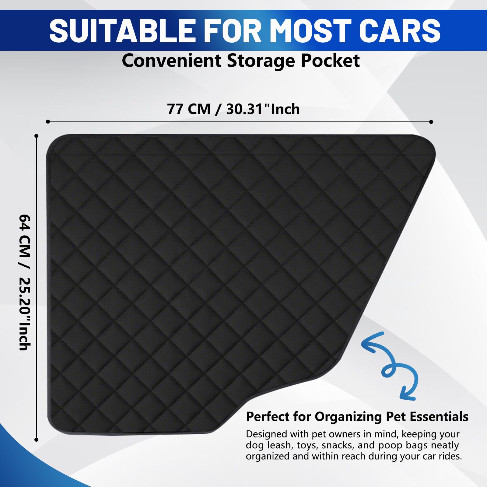 CarChic easy-clean design simplifies maintenance after trips with pets.