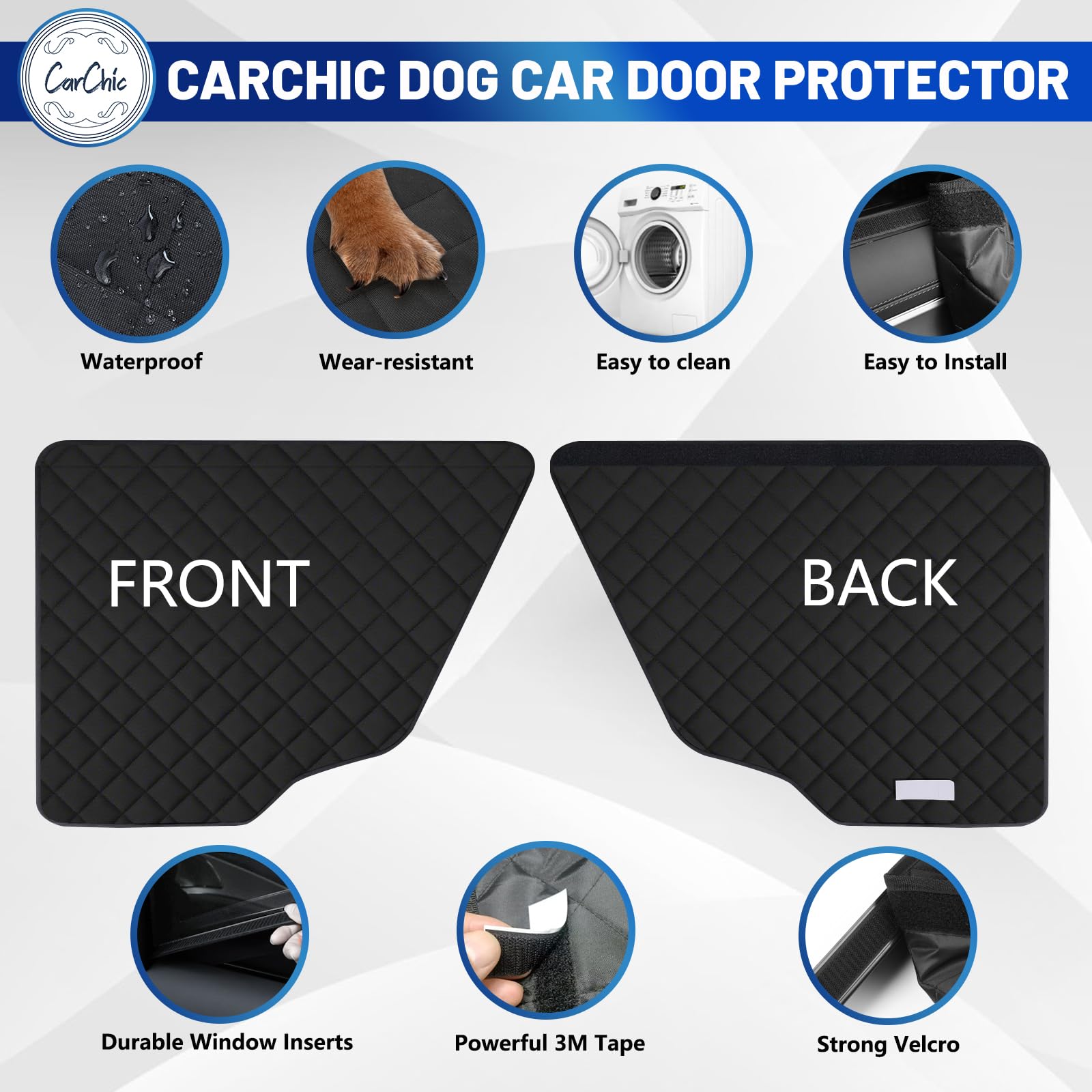 CarChic storage net included keeps toys and snacks within reach.