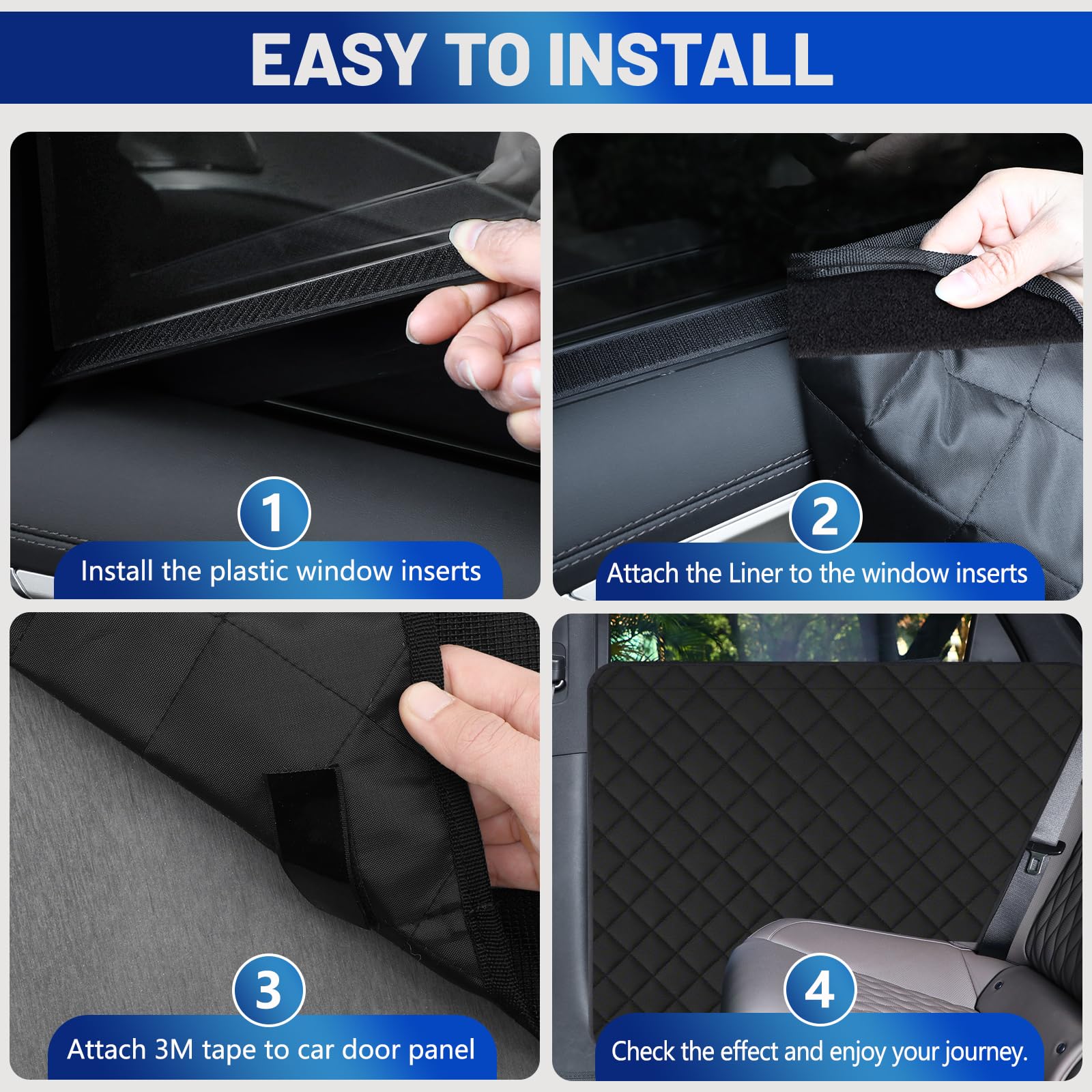CarChic universal fit supports most cars, SUVs, and trucks.